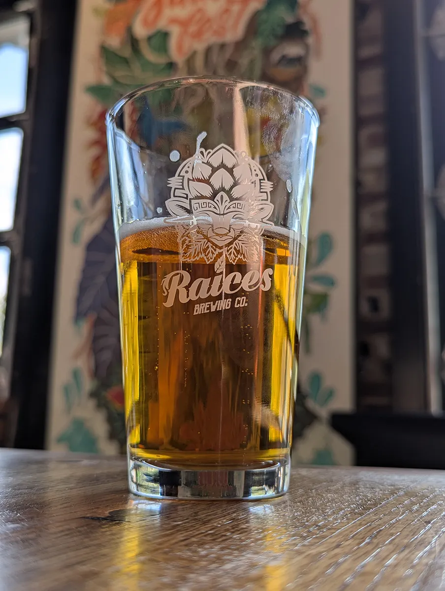 Raíces Brewing's Valle del Sol Golden Ale