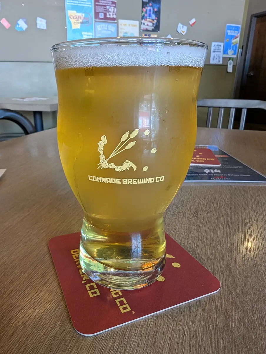 Comrade Brewing Perfect Blue West Coast IPA