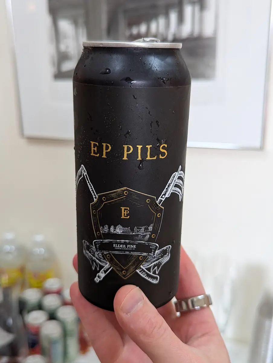 Elder Pine Pils, German Pilsner