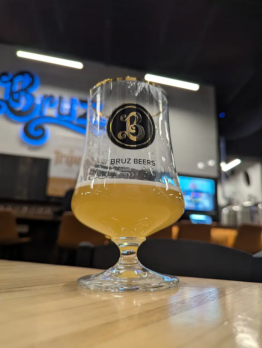 Dame Blanche Belgian Wheat Beer from Bruz