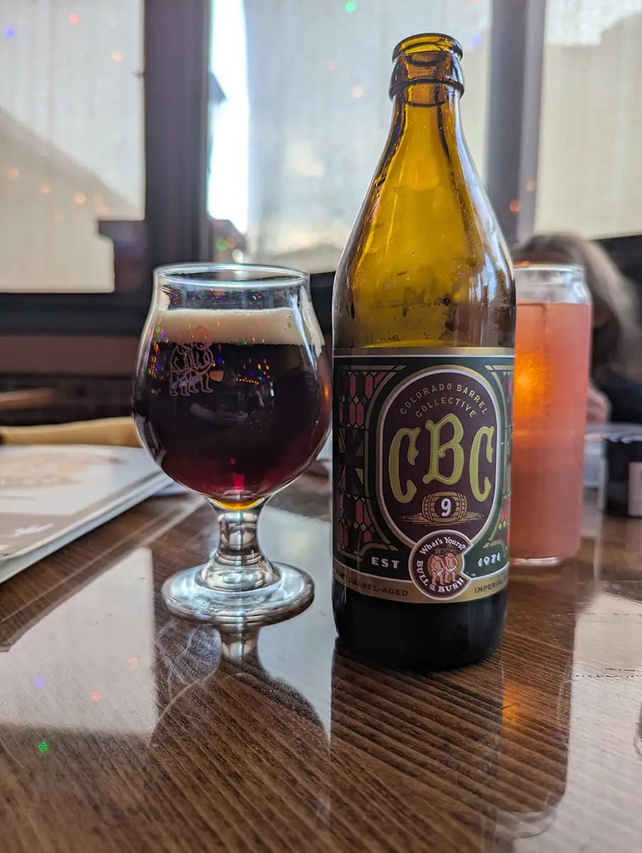 Bull & Bush Brewery Ruby Baggins Port Barrel Aged Red Imperial IPA