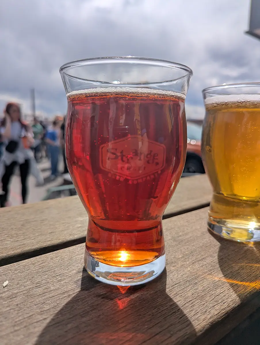 Cherry Kriek from Strange Craft Beer