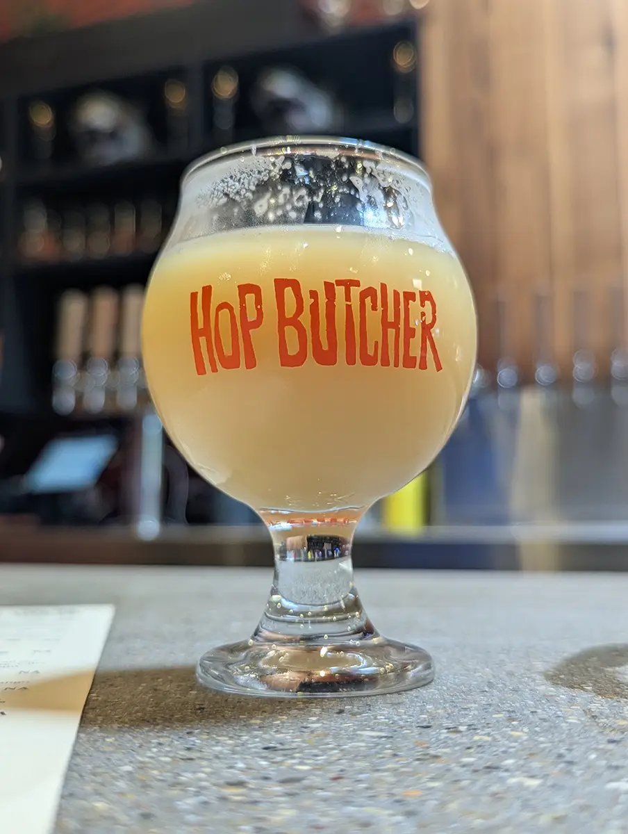 Hop Butcher's Reply Hazy Try Again Hazy Double IPA