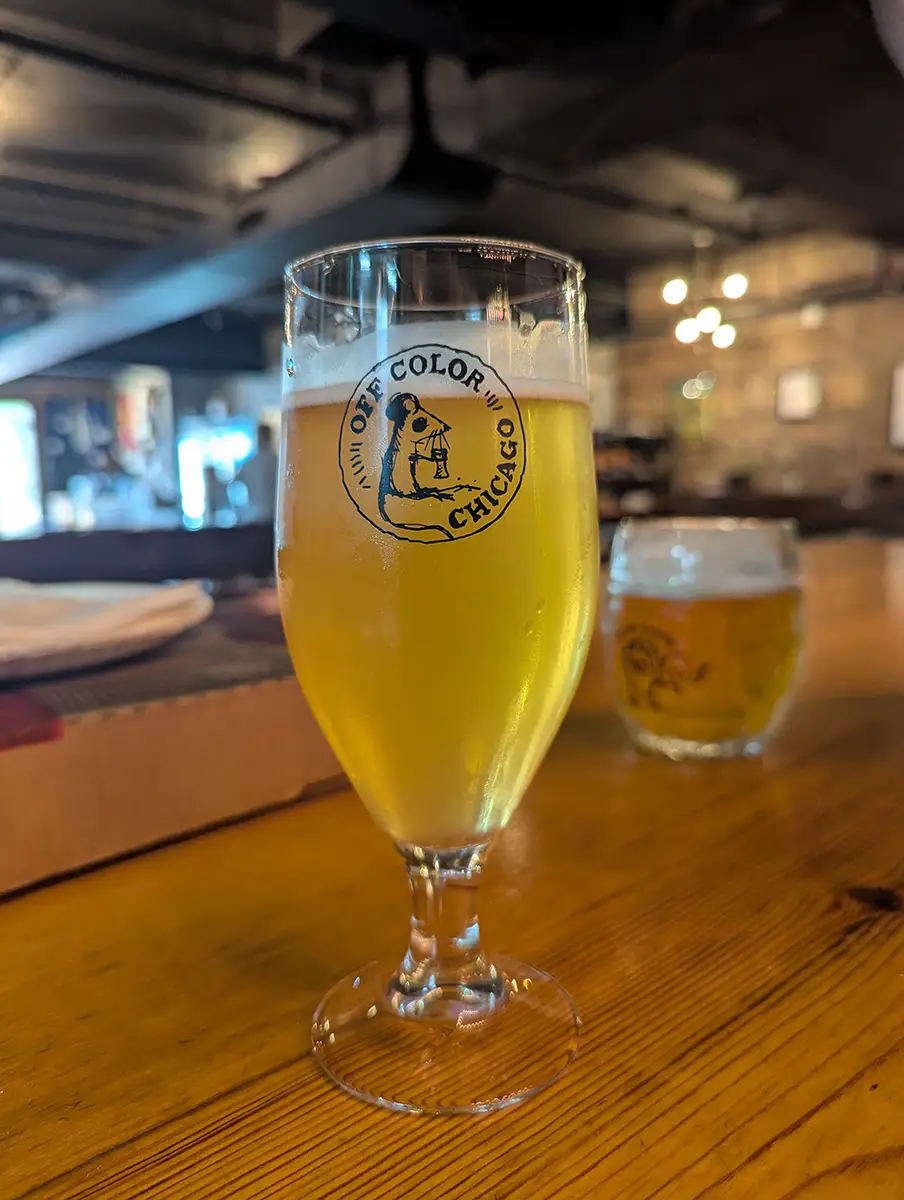 Off Color Brewing Apex Predator Saison