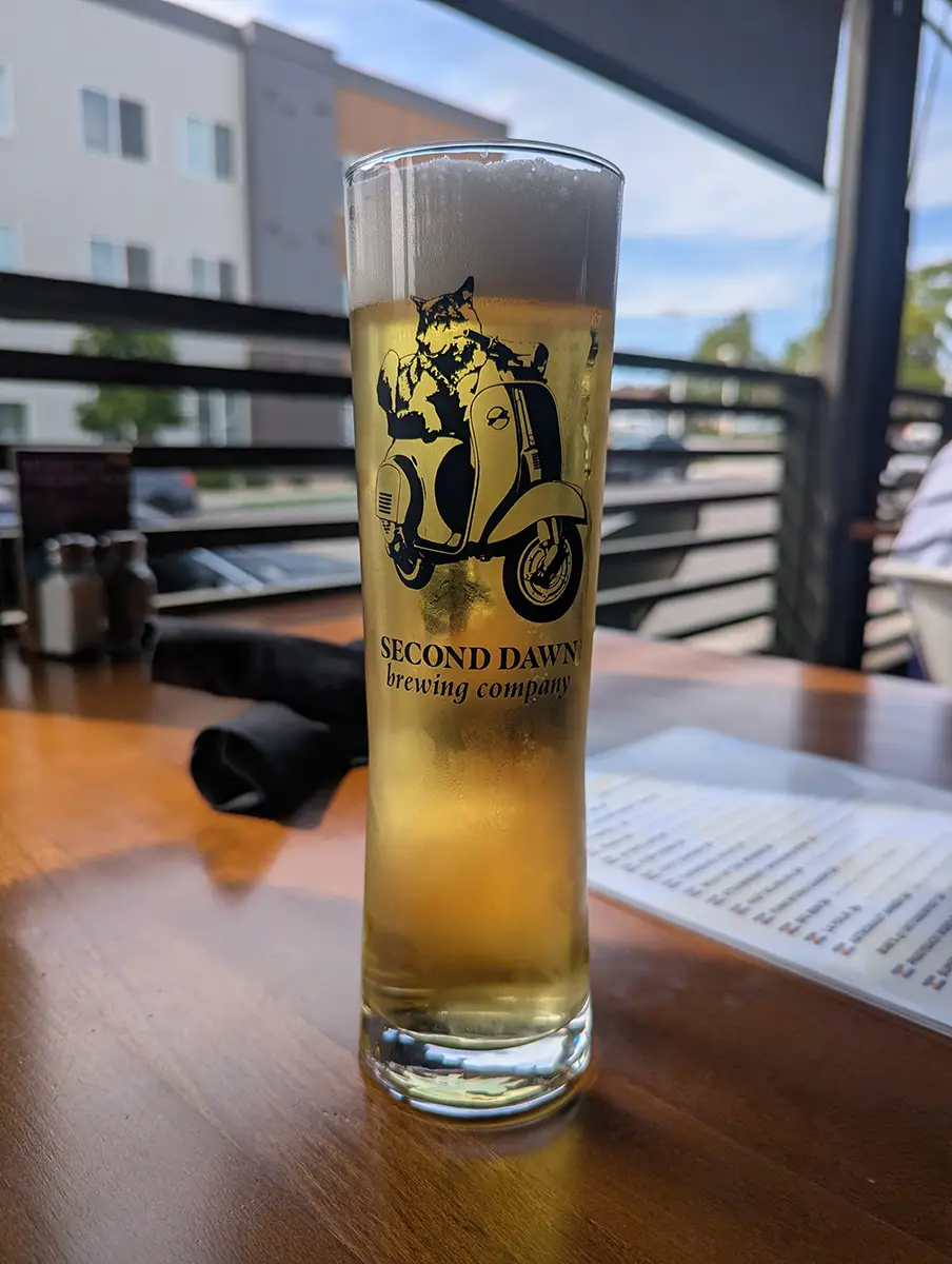 Second Dawn Brewing Company Wolf of the Woods Italian Pilsner
